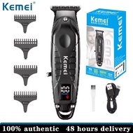 เคเมอิมืออาชีพปัตตาเลี่ยนไร้สายสำหรับผู้ชายปัตตาเลี่ยน0มม. KM-2288เครื่องแกะสลักไร้ช่องว่าง