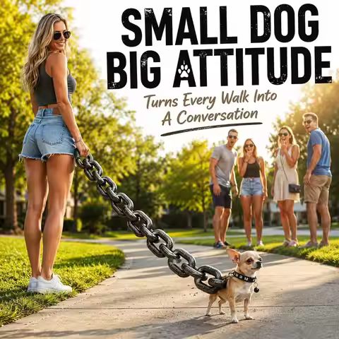 Fake Chain Dog Leash, Giant Chain Leash for Small Dog Funny, Big Chain Dog Leash Funny, Plastic Imit