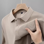 EVM 100% Original Logo VR Polo Shirt Men's Short Sleeve Top Polo Tee Baju Berkolar Collar Shirt Baju