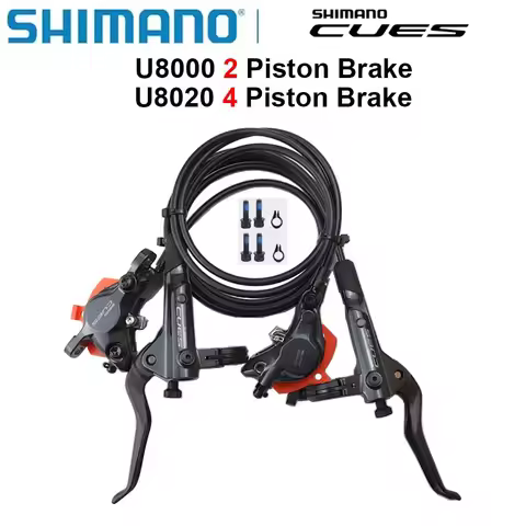 SHIMANO CUES U8000 U8020 Brake Hydraulic Disc Brake BL-U8000 BR-U8000 2 Piston BR-U8020 4 Piston For