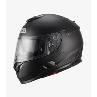 Helm NZI SYMBIO2 Matt Black Full Face Double Visor
