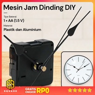 MESIN Sangtai DIY Replacement Wall Clock Machine Quartz Heart NeedleSilent - 5168-S Original 99 Squa