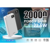 Qmax รุ่นGC55 แบตเตอรี่สำรอง เพาเวอร์แบงค์ 20000mAh จ่ายไฟสูง 45W รองรับ PD 3.0 / Super VOOC / Super