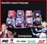 Genshin Impact Keycaps Oem Profile |Tombol Mekanikal Keyboard 👍
