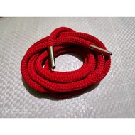 MERAH Red flat aglet Hoodie strap