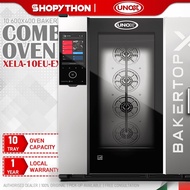 UNOX BAKERTOP-X 10 600x400 Countertop XELA-10EU-EXRS (21000W) Kitchen Commercial Combi Oven Digital ID Premium Cooking