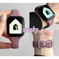 （20 Colors）leopard Print Sports Breathable Senior Silicone Strap for I-Watch 46mm 42mm 38/40/41/44/4