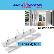 ONE PAIR METAL WINDOW LOUVER NACO TINGKAP CERMIN NAKO 百叶窗那哥 [4 , 6 , 8 blade]