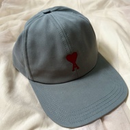 Ami Paris - Ami De Coeur smoke grey baseball cap