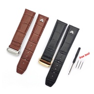 Genuine Leather Watch Strap 20mm 22mm for Maurice Lacroix LES CLASSIQUES MASTERPIECE PONTOS Men's Watch Band Soft Belt Bracelet