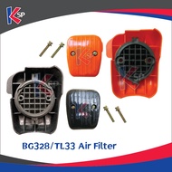 BRUSH CUTTER (BG328/TL33/TB33) : AIR FILTER ASSY/ AIR CLEANER ASSEMBLY / AIR FILTER SPONGE MESIN RUMPUT AIR FILTER KIT