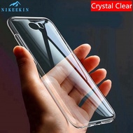 Casing OPPO R17 RX17 R15 R15X Pro R11 R11S R9 9RS Plus Transparent Ultra Thin Silicone Cover Luxury Clear Soft TPU Phone Case Full Protect Shockproof Anti-knock Protection
