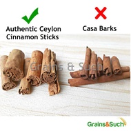 Authentic Ceylon Cinnamon Sticks (40gm)