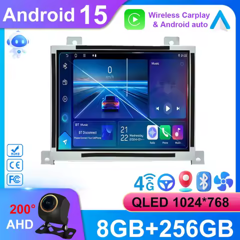 8.4 inch Android For Dodge Charger Challenger 2015-2019 Stereo Head Unit Multimedia Video Player Wir