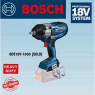 BOSCH GDS18V-1000 (1/2”) SOLO 18V CORDLESS IMPACT WRENCH / 06019J83L1 / HEAVY DUTY