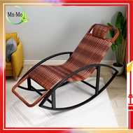 3V 25mm Rocking Chair Adult Chair Balcony Home Lounge Beach Chair Lazy Chair Red Sofa Bedroom Living Room Lazy Chair