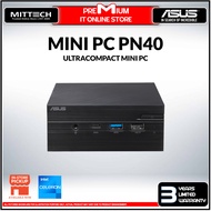 Asus Mini PC PN40 Intel Celeron J4025 4GB DDR4 256GB NVMe SSD WIFI Bluetooth | Best For Study And Office Use