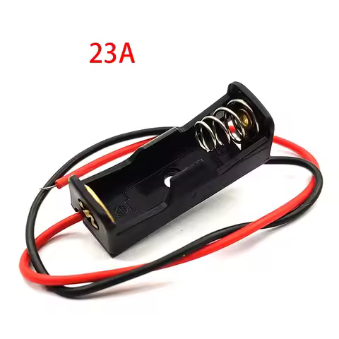 5Pcs 23A/A23 12V Charger Battery Holder Battery Storage Case 23A Battery Box A23 Battery Box With Wi
