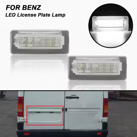 For Mercedes Benz Sprinter 2 3 4 5-T W901 W902 W903 W904 W905 VW LT Dodge Sprinter 2500 3500 LED Lic
