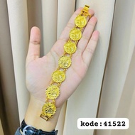 24K gold coin dubay bracelet
