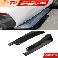 GEEBON Car Front Rear Bumper Strip Lip Spoiler Diffuser Splitter Universal Anti Scratch Winglets