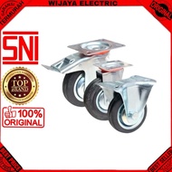 4 inch Trolley Wheels Trolley Wheel/s Cart Wheel/s Black Rubber Wheel/s