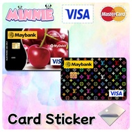 [ Louis Vuitton ] For BANK Card Sticker Cover / MASTER CARD / VISA CARD / CREDIT CARD / DEBIT CARD