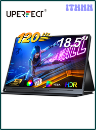 ITHNN Uperfect 18.5" 120hz Portable Gaming Monitor FPS RTS Big Laptop Second Screen with Black Equalizer FHD HDR for Mac Xbox PS4/5 CXNSA