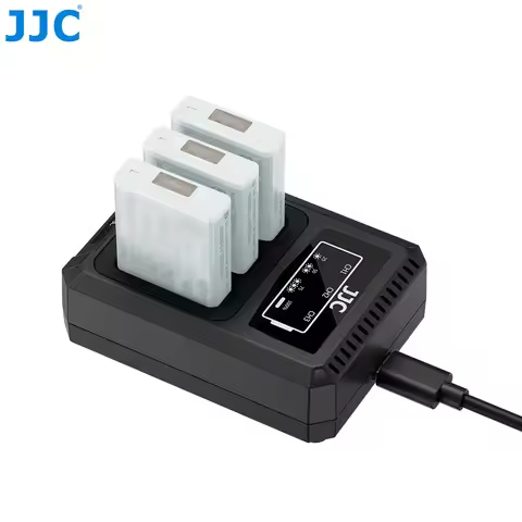JJC NB-13L USB Type C Battery Charger for Canon PowerShot SX740 HS G1 X Mark III G5 X Mark II G7 X M