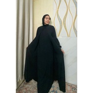 The latest SAKHI Abaya dress made of jetblack material abaya abaya dress abaya dress muslimah abaya 