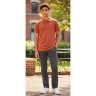 M&S Kids Polo Shirt (color copper rose) (13-14 yrs) (height 164 cm)