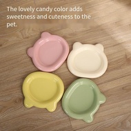 High-value Cat Pet Anti-overturning Large-caliber Plastic Single Bowl Food Grade Super Cute Dog Bowl