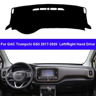 Car Auto Inner Dashboard Cover For GAC Trumpchi GS3 2017 - 2020 Dash Mat Carpet Cape Sun Shade Pad A