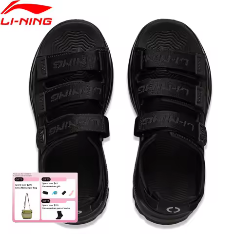 Li-Ning Unisex SOFT COCA Sandals COMFOAM Cushioning Comfortable LiNing Men Women Fashionable Sneaker