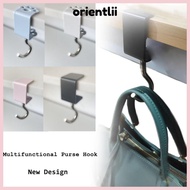 ORIENTLIIY Purse Hook, Purse Hook Hanger Holder Multifunctional Heavy Duty Bag Hook, Solid Color Dur