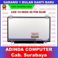 LAYAR LED LCD Screen Laptop 14 Inch 30 Pin Slim Thin