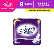 Sisters Sanitary Napkin Net Side (Night-use) 8's