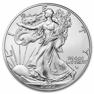 2023 American Silver Eagle 1 oz .999 Silver Bullion Coin in Premium Acrylic Capsule