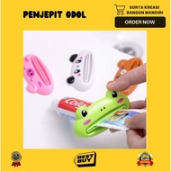 PENJEPIT ODOL KARAKTER - PENCETAN ODOL - PENDORONG PASTA GIGI - PENJEPIT PASTA GIGI