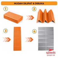 SPEEDS Matras Lipat Gunung Kemah Duduk XPE Karpet Outdoor Matras