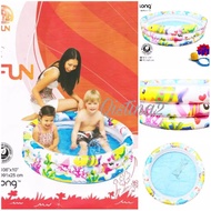 Jilong Mini Inflatable 3 Rings Swimming Pool Durable & Comfortable Pool