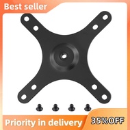 Portable Monitor Mounting Bracket Plate  1/4 Inch Screw Hole to 100x100mm 75x75mm,  Screw Set Wall M