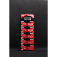 Maxell Silver Oxide Battery SR521 / SR521SW / 379