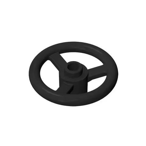 【50g】MOC 2819 Small Particle Educational Blocks, 3x3 Steering Wheel