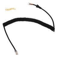 Replacement Microphones Mic Cable Cord Wire for  -48A6J FT-7800 FT-8800 FT-8900 FT-7100M FT-2800M FT