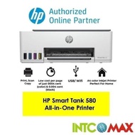 HP Smart Tank 580 All-in-One Printer black and color ink included