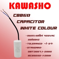 capacitor CBB60 White With Cable