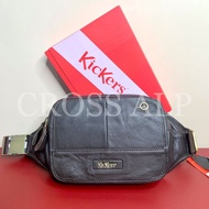 Kickers Waist Bag Leather Chest Bag Male Female Unisex 78384