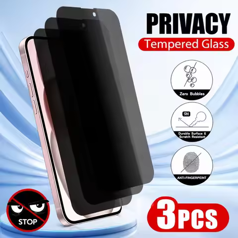 3PCS Anti Spy Tempered Glass For Oppo A98 A97 A96 A95 A94 Privacy Screen Protector For Oppo A93 A92