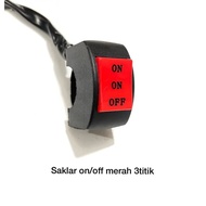 3-point handlebar on-off switch